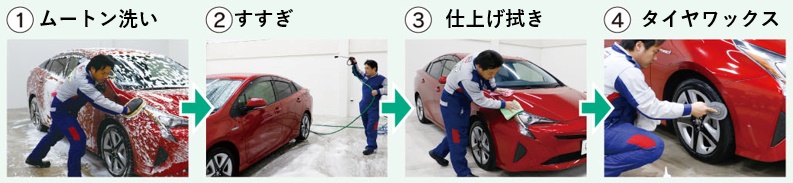 手洗い洗車Ａコース