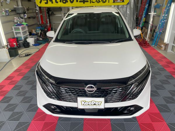 日産　ノートオーラ　キーパーコーティング