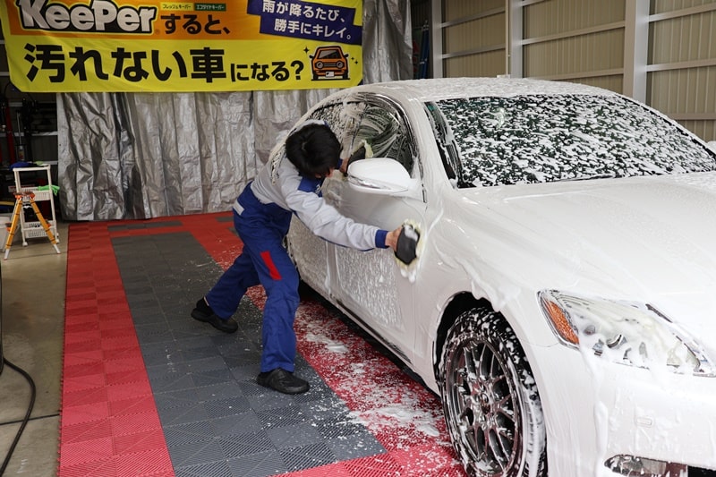 ボディムース洗車
