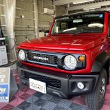 【三条市】スズキ / ジムニーノマドのツートンカラーを美しく守る！ダイヤモンドキーパー施工事例