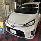 【加茂市】トヨタ / アクアの素肌を整えて雨で勝手にキレイに！フレッシュキーパー＆下地クレンジング施工事例